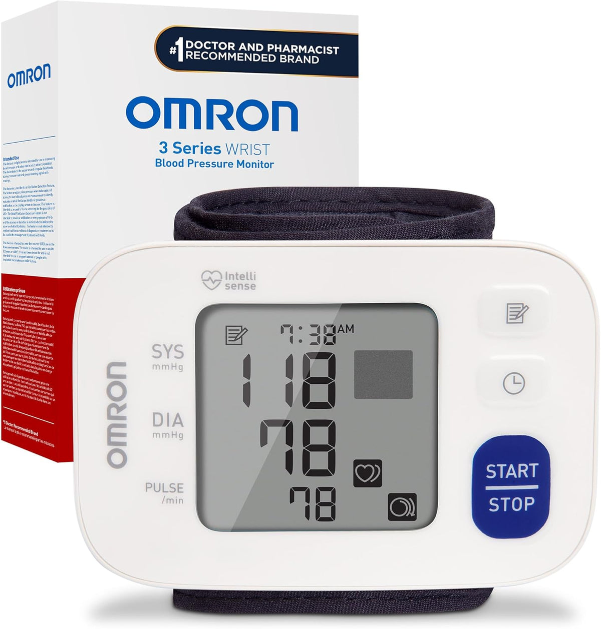Omron 3 Series BP6100 Automatic Wrist Blood Pressure Monitor