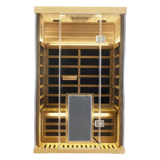 SR02 2 Person Red Cedar Far Infrared Sauna Home