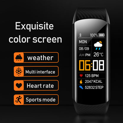 C5S Smart Bracelet Pedometer Heart Rate Blood Oxygen Monitoring