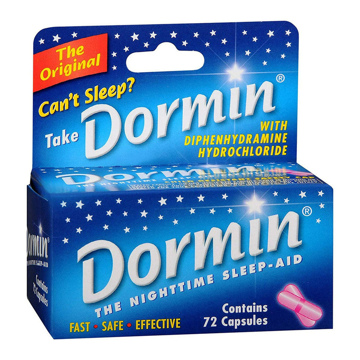 Dormin® Night-Time Sleep Aid – The Original (Capsules)