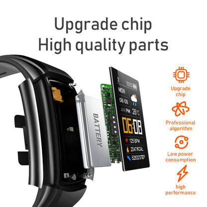 C5S Smart Bracelet Pedometer Heart Rate Blood Oxygen Monitoring