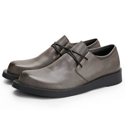 Mens Breathable Casual Leather Shoes
