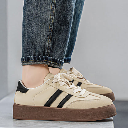 2026 New Summer Men's Skate Shoes, Daily Casual Footwear For Teenagers, Classic College Style Skate Sneakers For Men