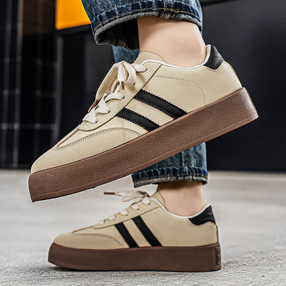 2026 New Summer Men's Skate Shoes, Daily Casual Footwear For Teenagers, Classic College Style Skate Sneakers For Men