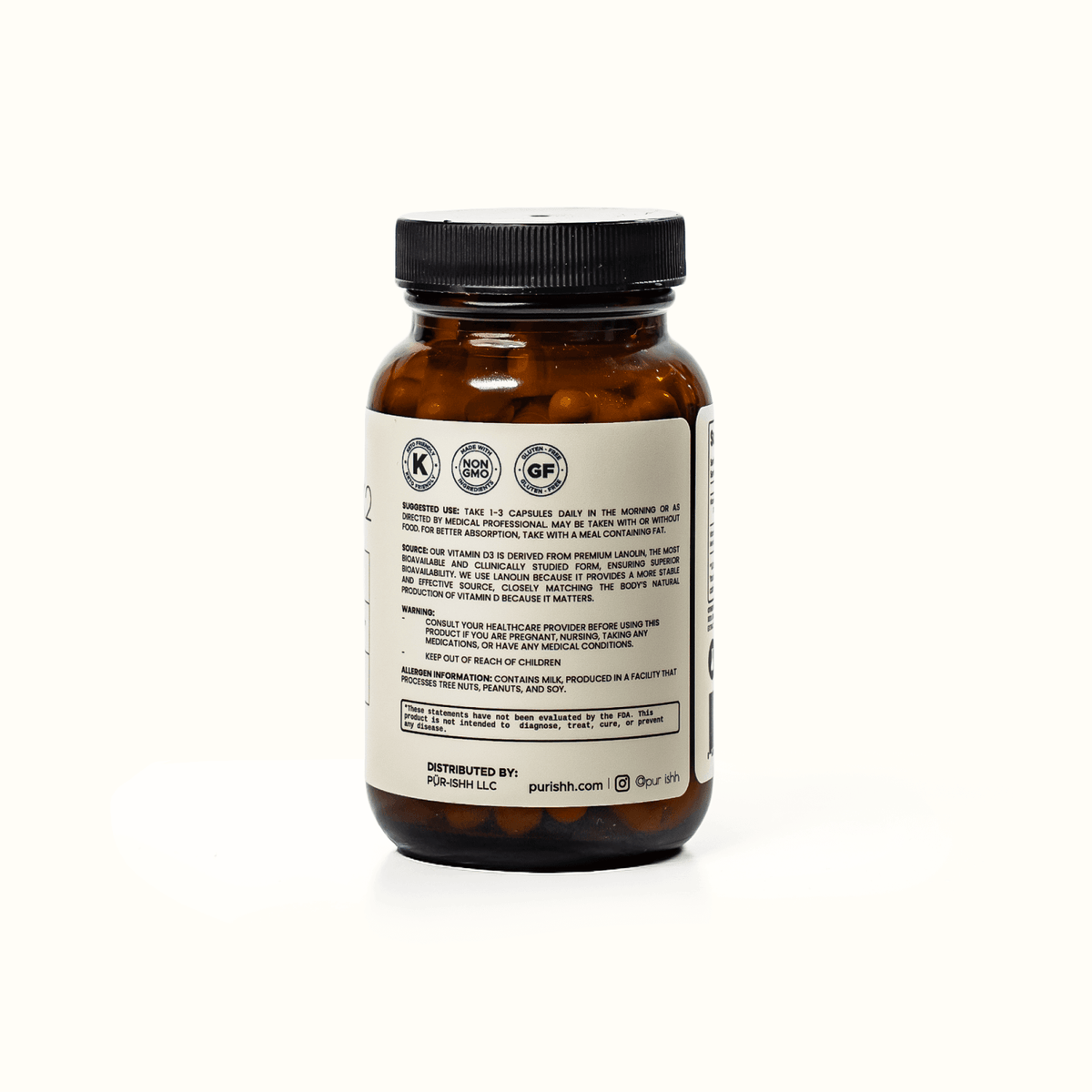 Vitamin D3 K2 Daily Wellness Supplement Bone Health Support
