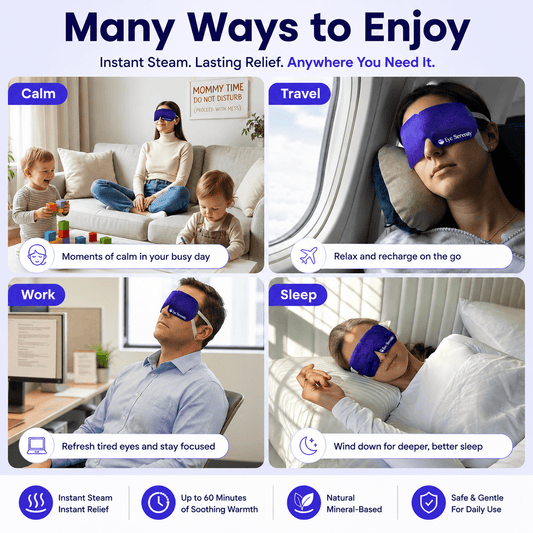 Eye Serenity Steam Eye Mask Self Heating Warm Compress