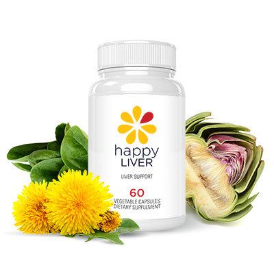 Happy Liver Dietary Supplement Daily Wellness Support Formula