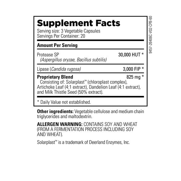Happy Liver Dietary Supplement Daily Wellness Support Formula
