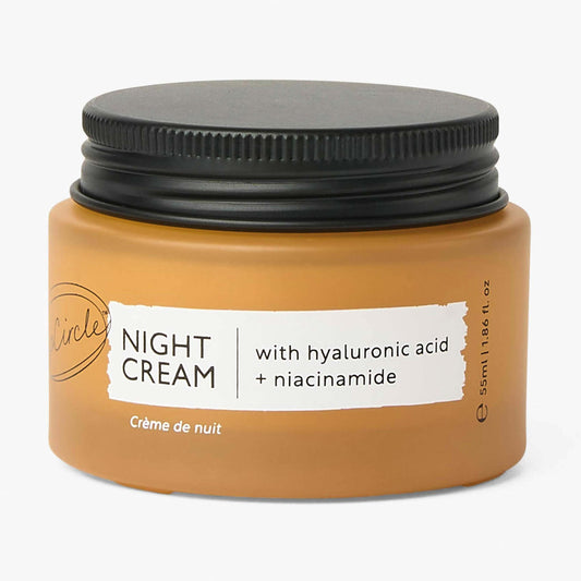Night Cream with Hyaluronic Acid Niacinamide Hydrating Facial Moisturizer