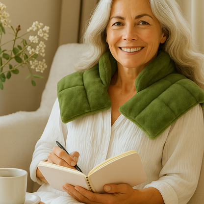 Soothing Herbal Neck & Shoulder Wrap – Hot/Cold Aromatherapy