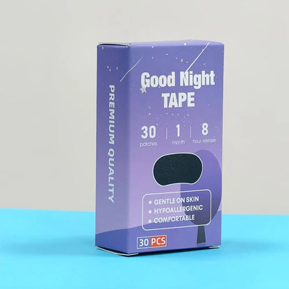 30-Piece Mouth Tape Strips for Snoring Relief Sleep Support