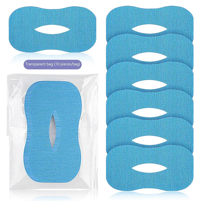 10/30 Pack Anti-Snoring Mouth Stickers | Night Sleep Aid for Nasal Breathing