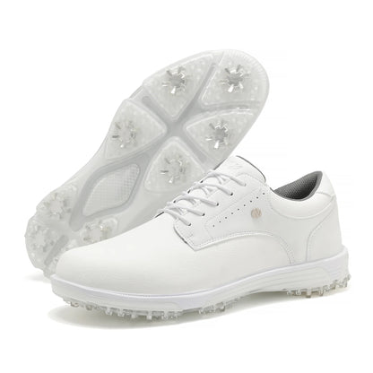 Waterproof Golf Shoes – Men's Outdoor Walking Sneakers, Wide Fit
