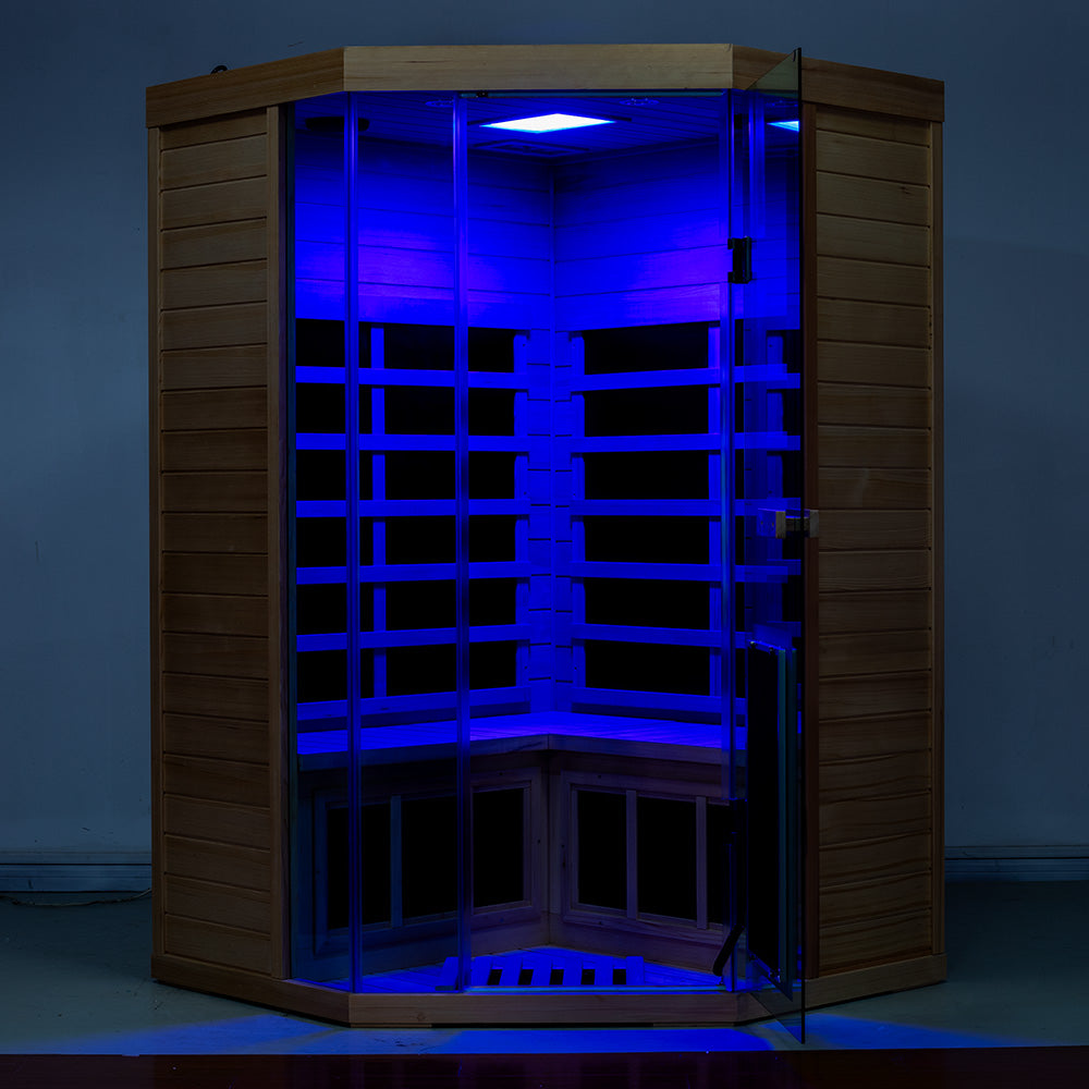 SR07 2 Person Far Infrared Red Cedar Home Sauna