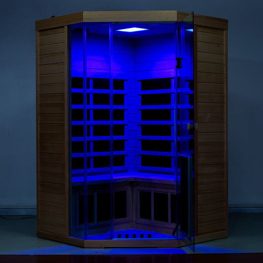 SR07 2 Person Far Infrared Red Cedar Home Sauna