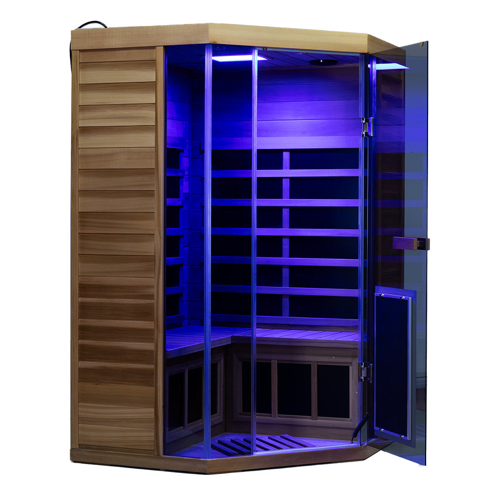 SR07 2 Person Far Infrared Red Cedar Home Sauna