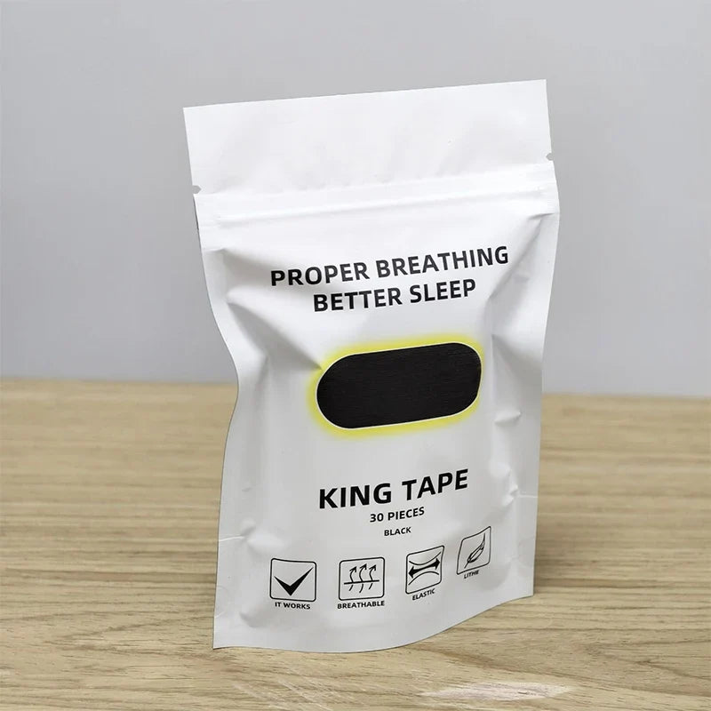 30-Piece Mouth Tape Strips for Snoring Relief Sleep Support