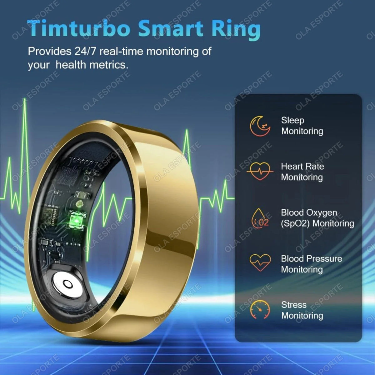 2026 Smart Ring Heart Rate Sleep Monitoring