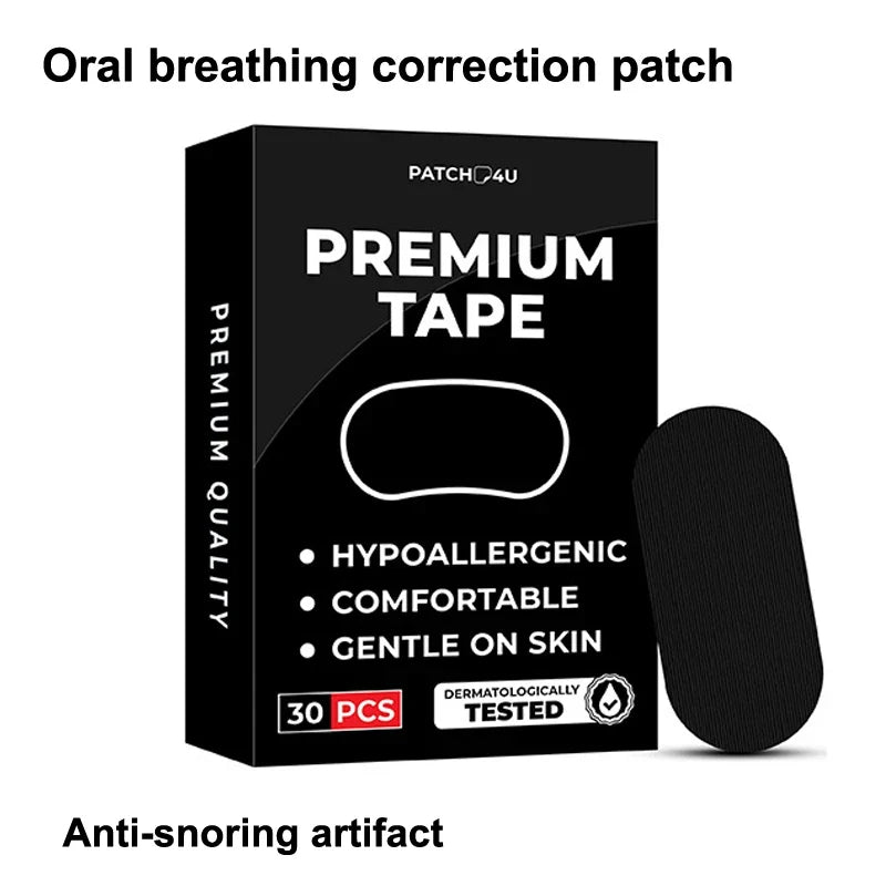 30-Piece Mouth Tape Strips for Snoring Relief Sleep Support