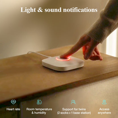 Smart Sock Shoe O2 Wearable Foot Health Monitoring Device