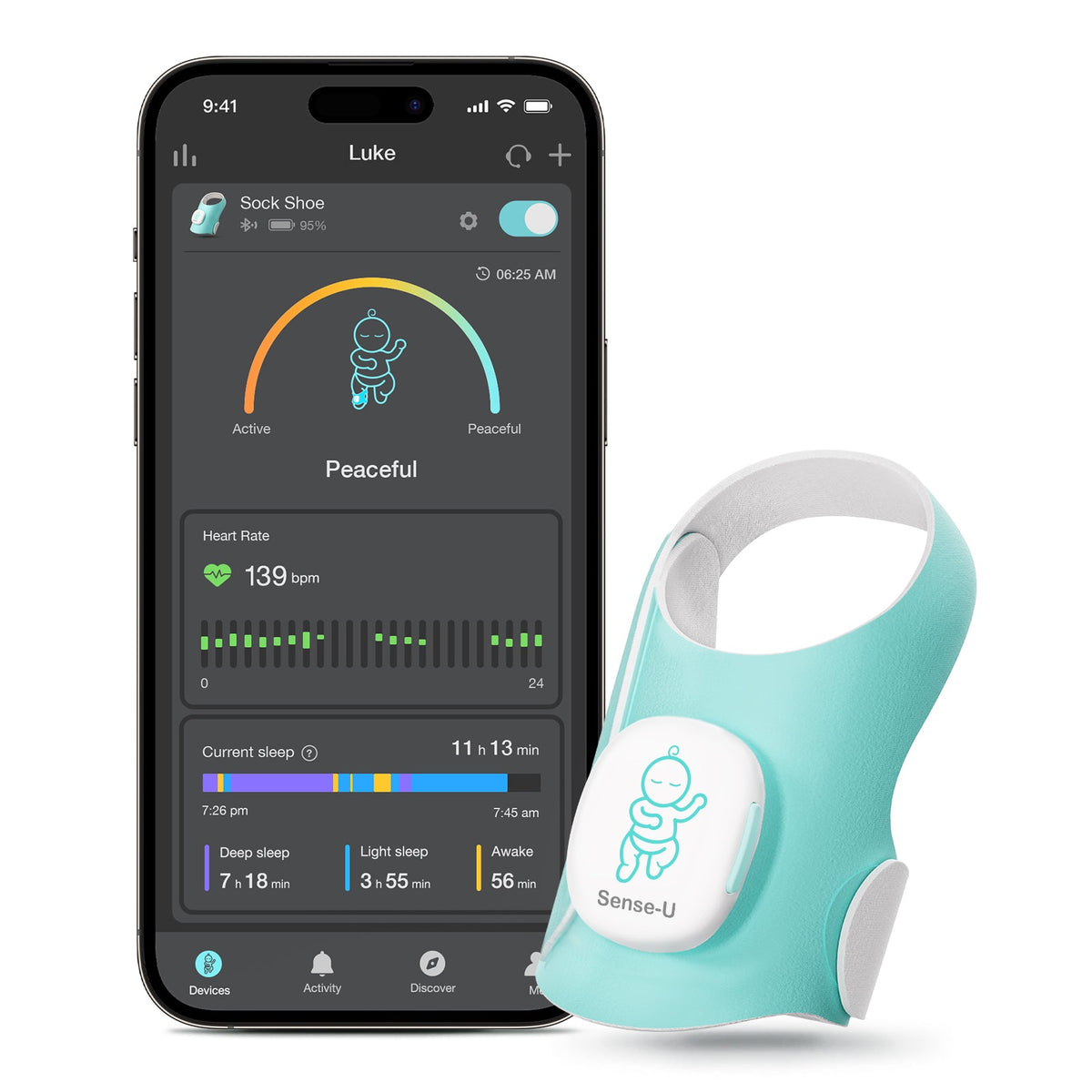 Smart Sock Shoe O2 Wearable Foot Health Monitoring Device