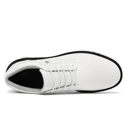 Waterproof Golf Shoes – Men's Outdoor Walking Sneakers, Wide Fit