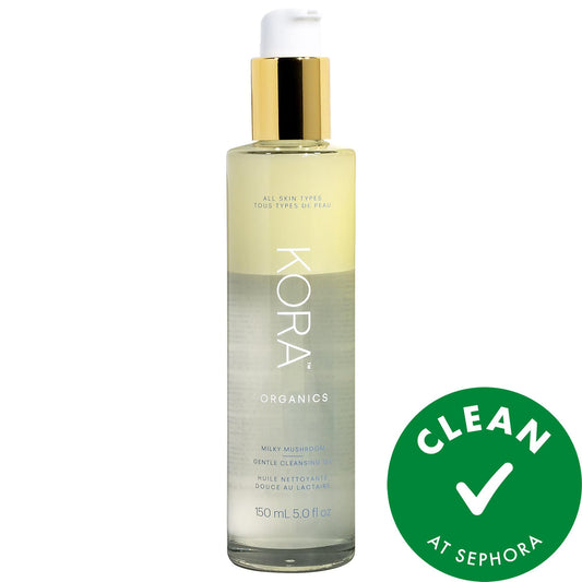 Milky Mushroom Gentle Cleansing Oil Organic Vegan Makeup Remover