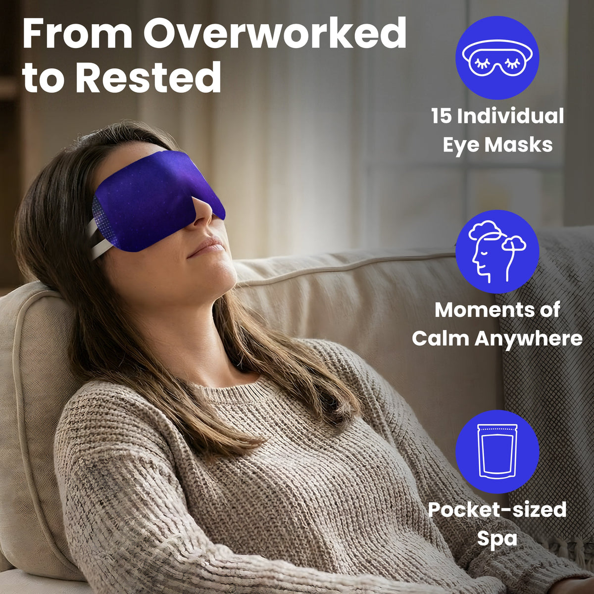 Eye Serenity Steam Eye Mask Self Heating Warm Compress