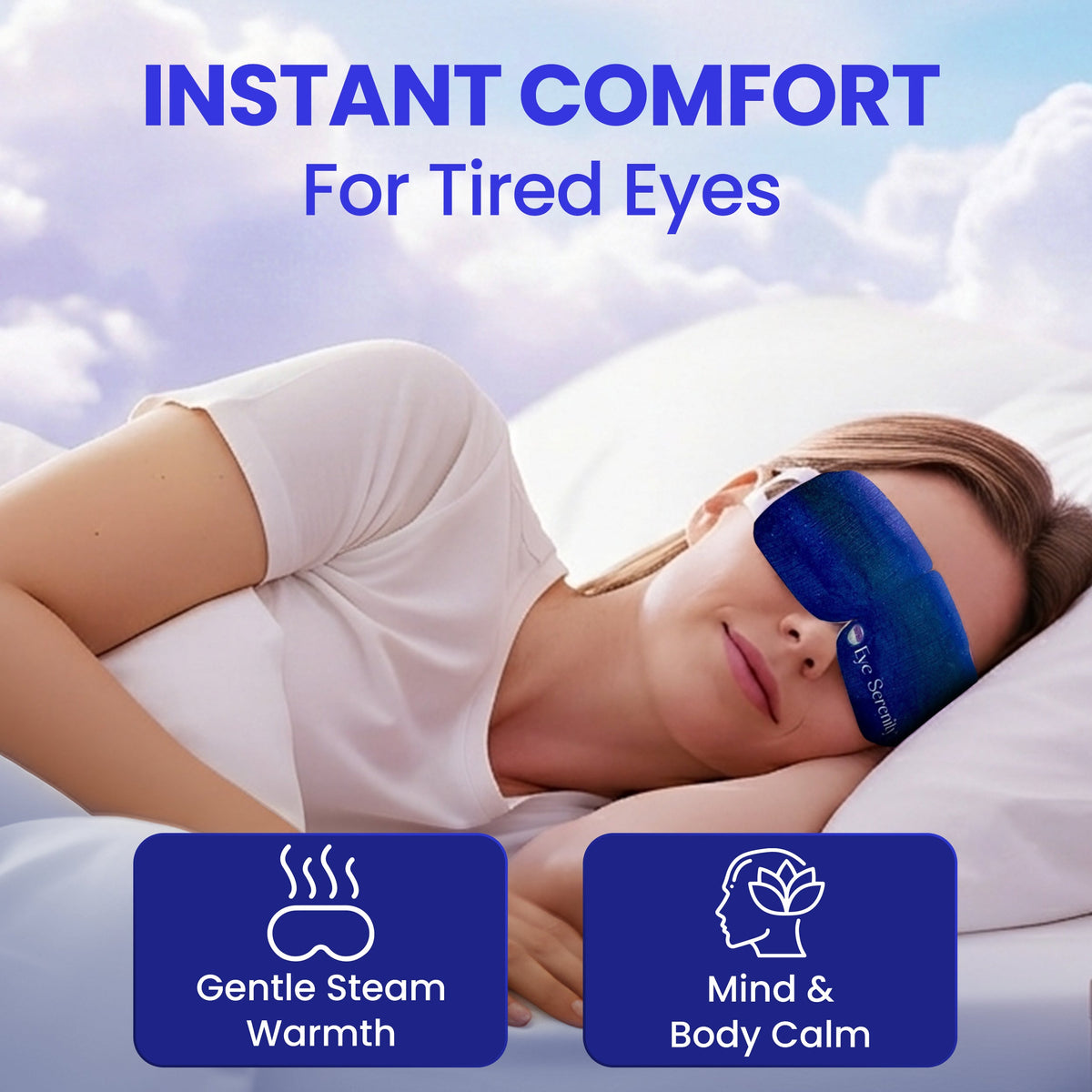 Eye Serenity Steam Eye Mask Self Heating Warm Compress