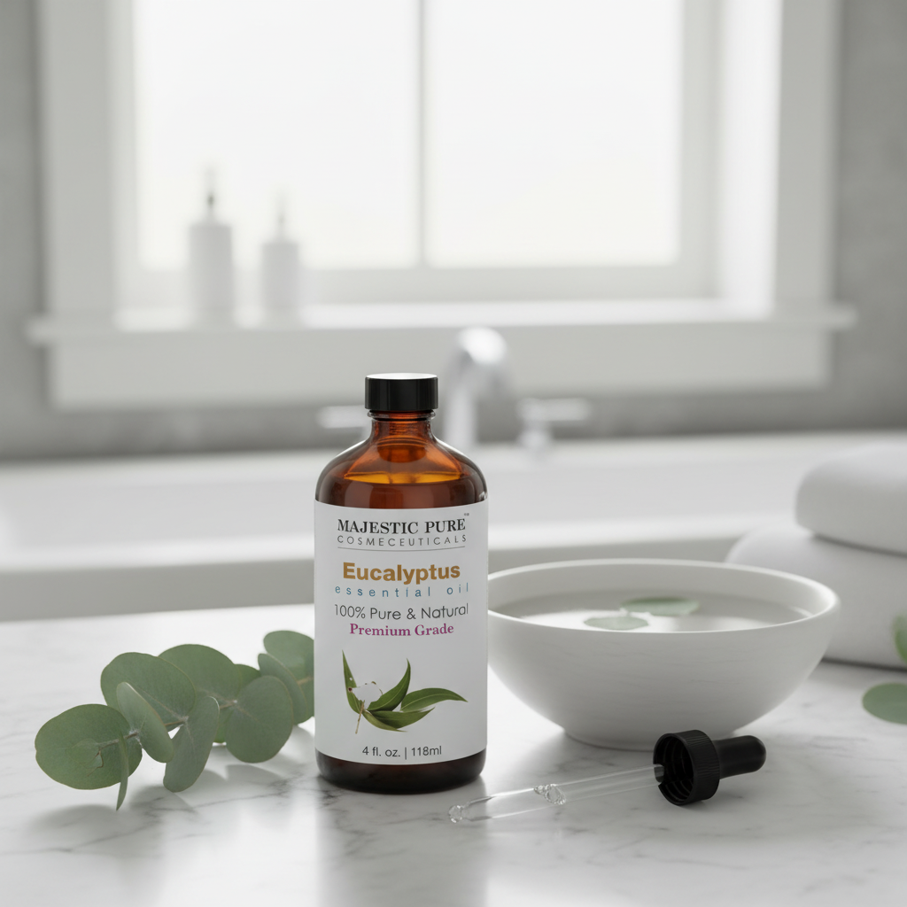 Majestic Pure Eucalyptus Essential Oil 4 fl oz (118 ml)