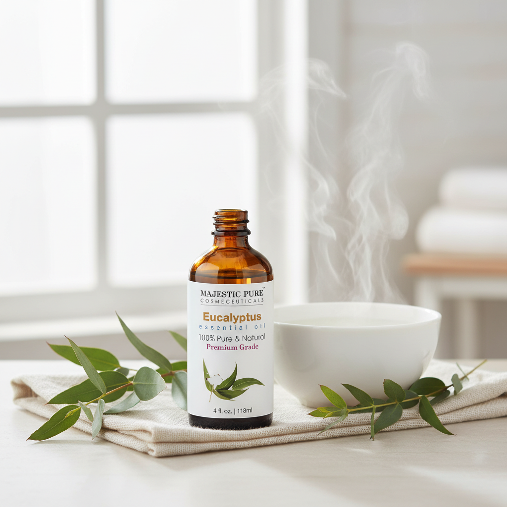 Majestic Pure Eucalyptus Essential Oil 4 fl oz (118 ml)