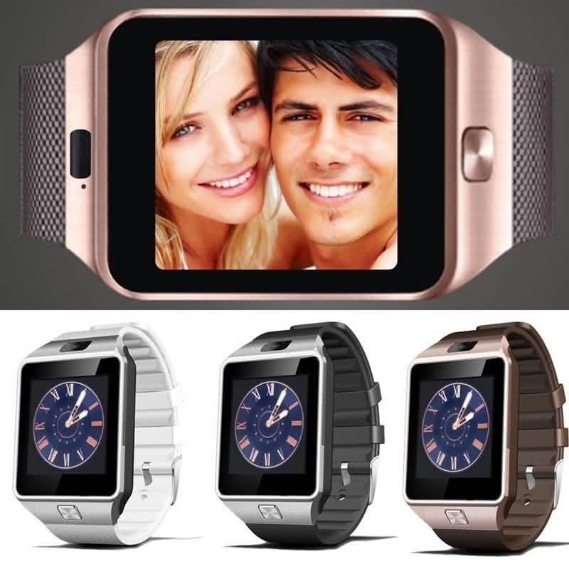 Bluetooth Smartwatch with Camera Pedometer
