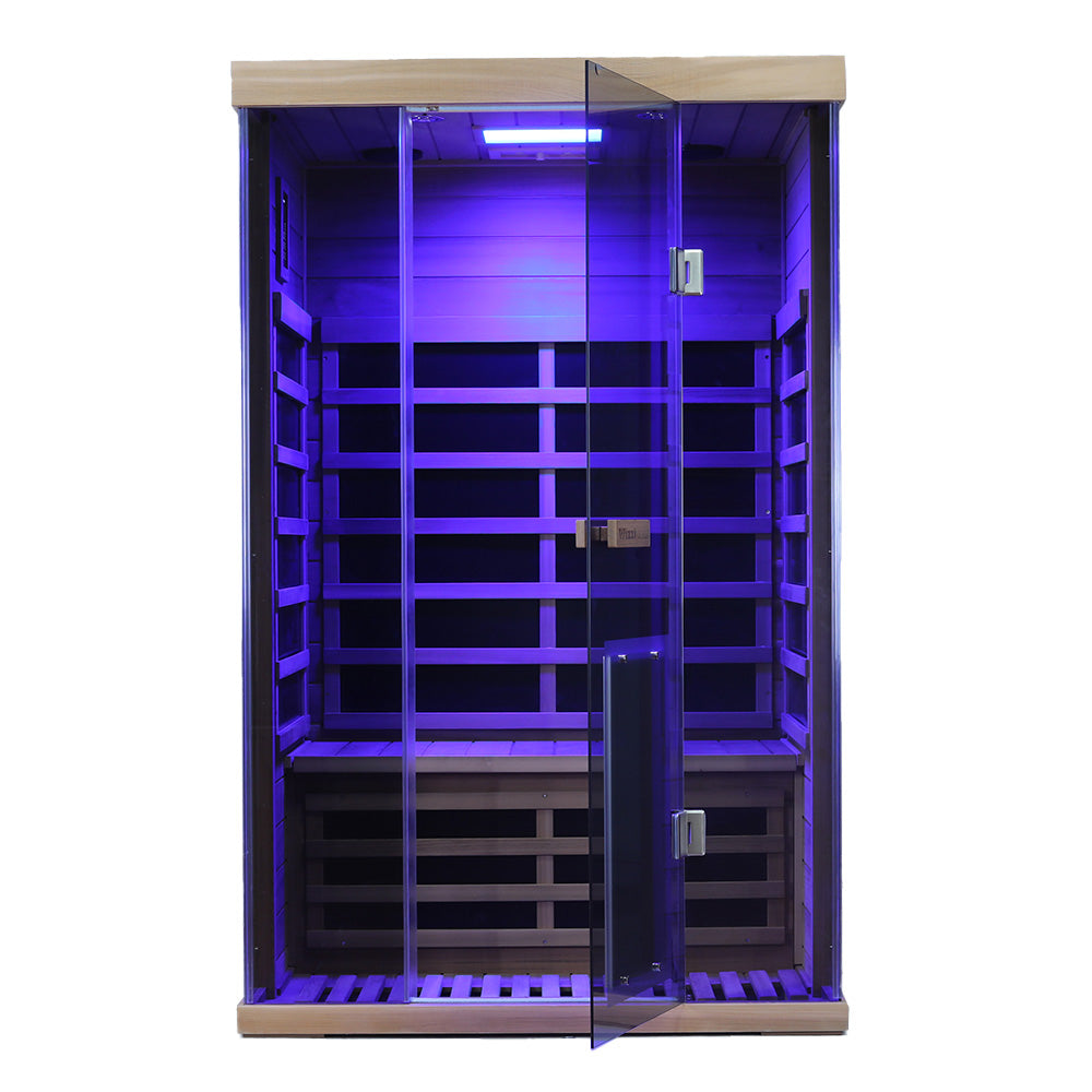 SR02 2 Person Red Cedar Far Infrared Sauna Home