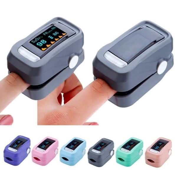 Simple Finger Pulse Oximeter Blood Pressure Monitor