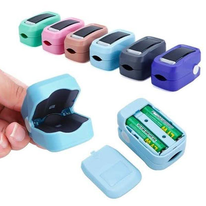 Simple Finger Pulse Oximeter Blood Pressure Monitor