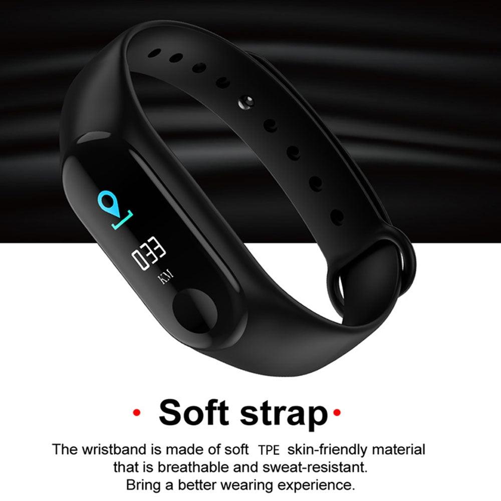 Waterproof Fitness Tracker Heart Rate Sleep Monitor
