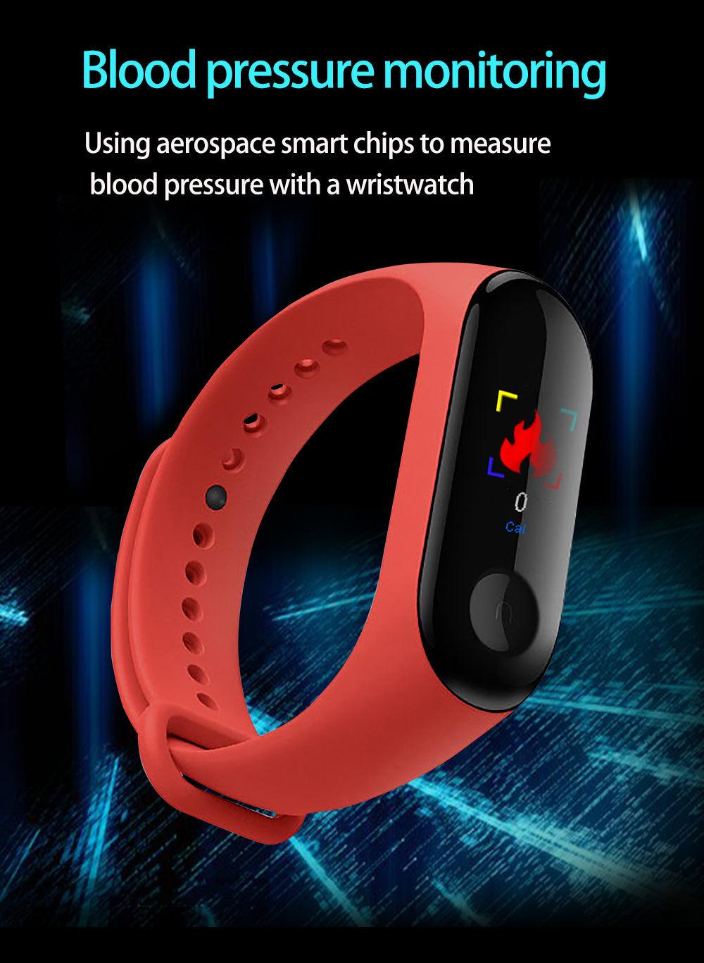 Waterproof Fitness Tracker Heart Rate Sleep Monitor